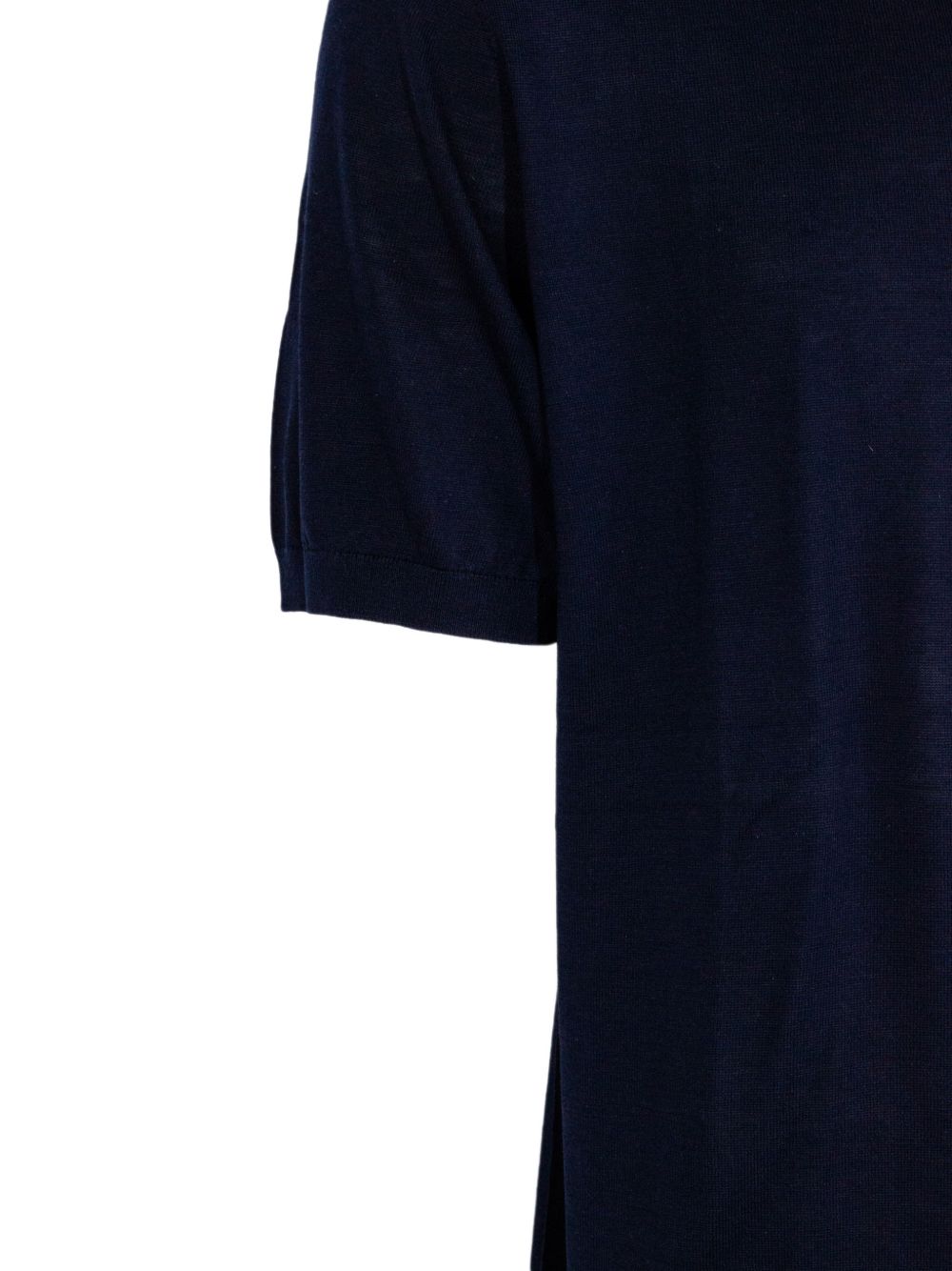 T-shirt a maniche corte in blu Kangra - uomo 