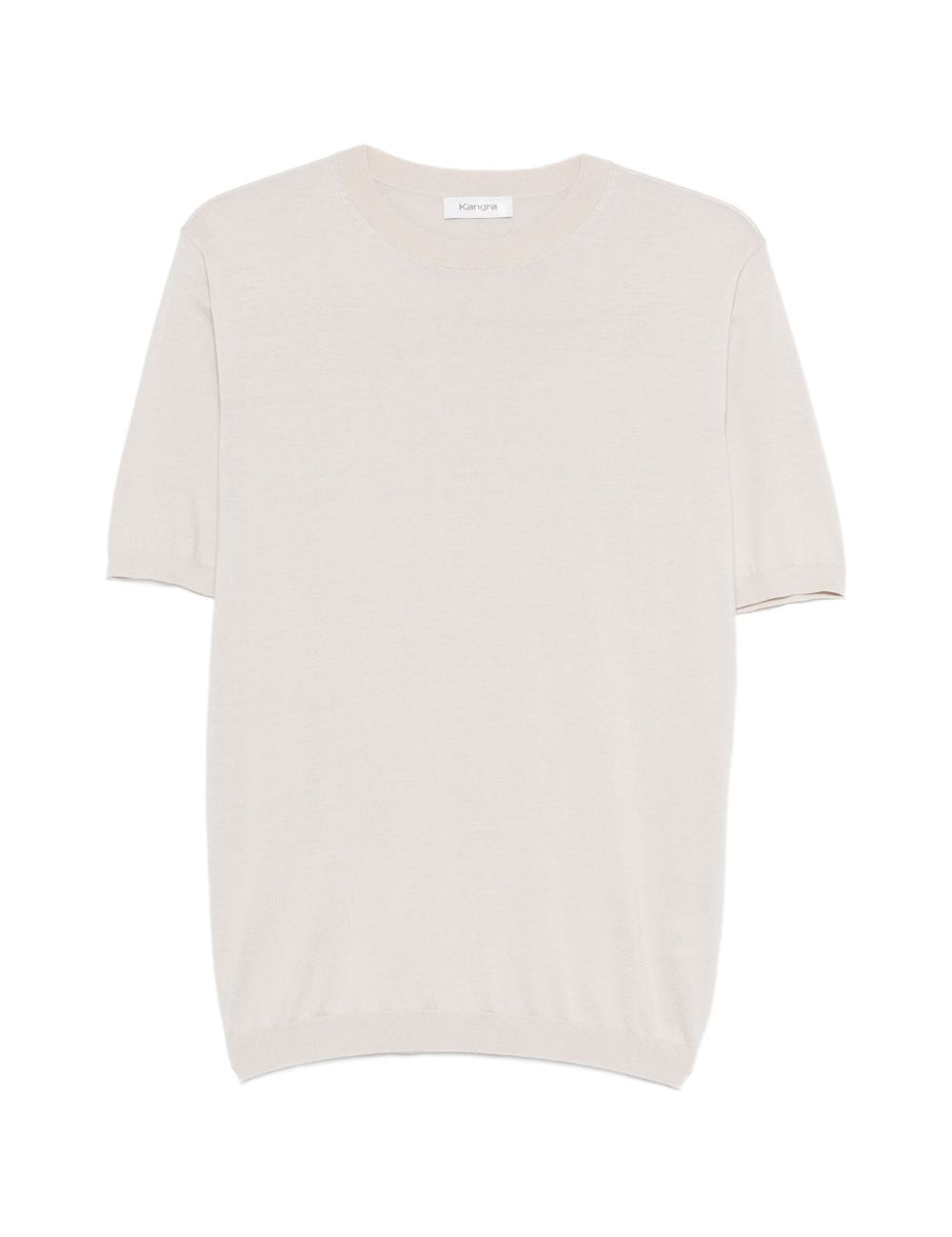 T-shirt girocollo in beige Kangra - uomo 