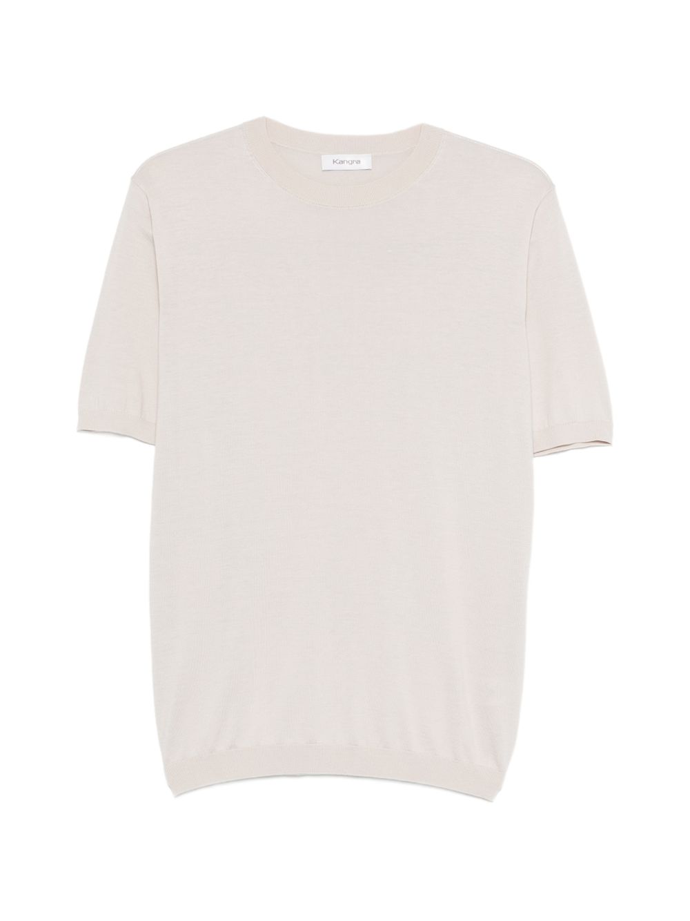 T-shirt girocollo in beige Kangra - uomo 