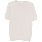 T-shirt girocollo in beige Kangra - uomo 