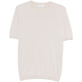 T-shirt girocollo in beige Kangra - uomo 