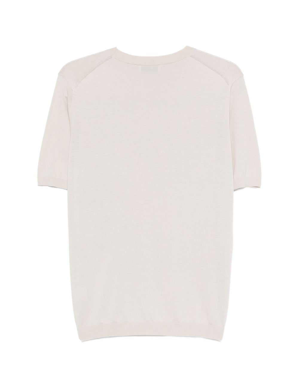 T-shirt girocollo in beige Kangra - uomo 