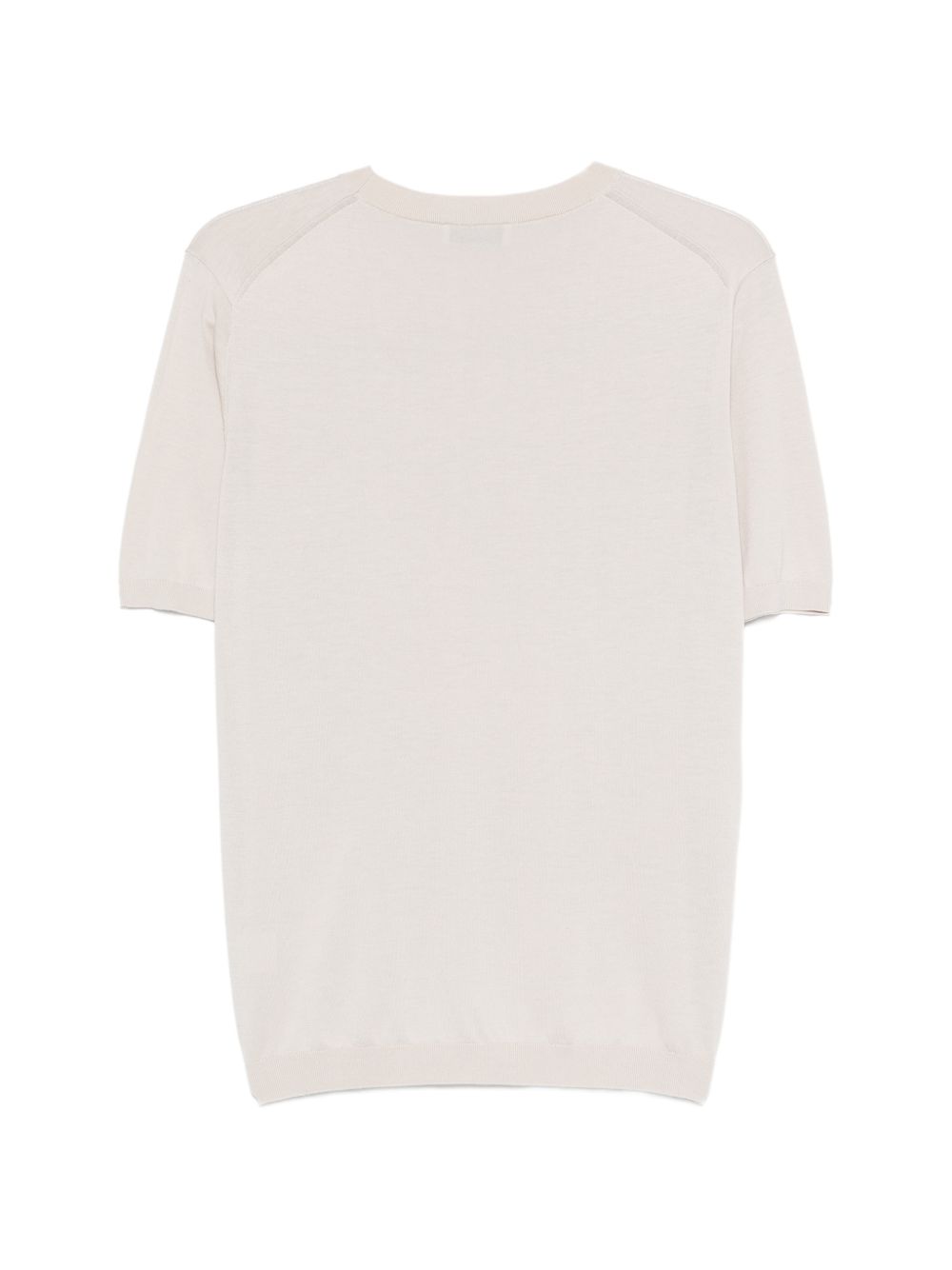 T-shirt girocollo in beige Kangra - uomo 