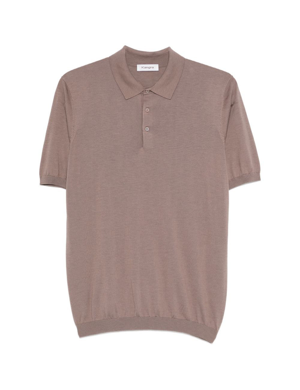 Polo a coste in beige Kangra - uomo 