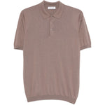 Polo a coste in beige Kangra - uomo 