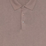 Polo a coste in beige Kangra - uomo 