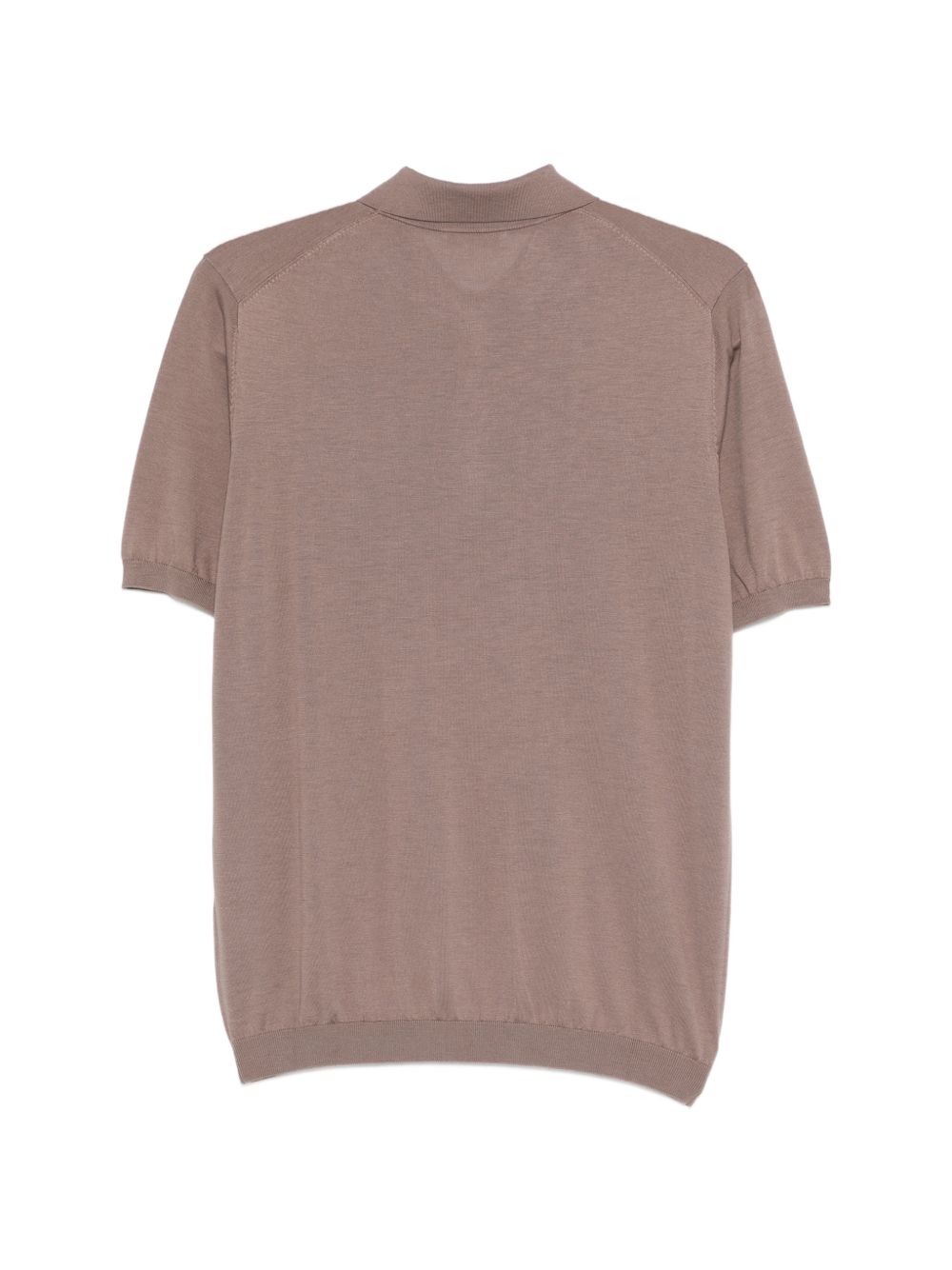 Polo a coste in beige Kangra - uomo 