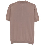 Polo a coste in beige Kangra - uomo 
