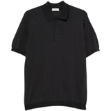 Polo a maniche corte in nero Kangra - uomo 