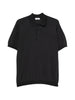 Men's Kangra short-sleeved polo shirt in black