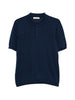 Kangra blue short-sleeved polo shirt - men