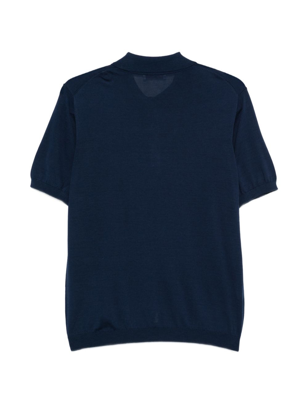Polo a maniche corte in blu Kangra - uomo 