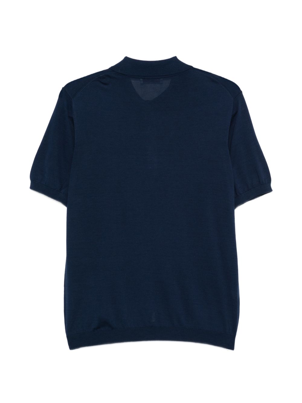 Polo a maniche corte in blu Kangra - uomo 