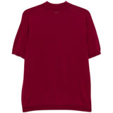 Polo a maniche corte in rosso Kangra - uomo 