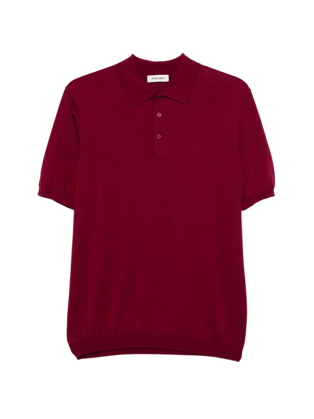 Polo a maniche corte in rosso Kangra - uomo 