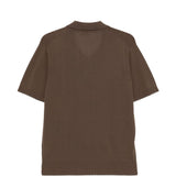 Polo in maglia in marrone Kangra - uomo 