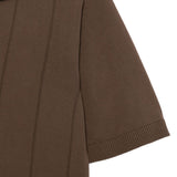 Polo in maglia in marrone Kangra - uomo 