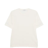 T-shirt girocollo in bianco Kangra - uomo 