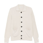 Cardigan con bottoni in beige Kangra - uomo 