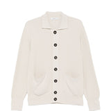 Cardigan con bottoni in beige Kangra - uomo 