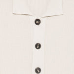 Cardigan con bottoni in beige Kangra - uomo 