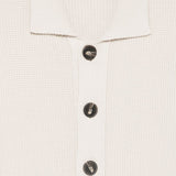 Cardigan con bottoni in beige Kangra - uomo 