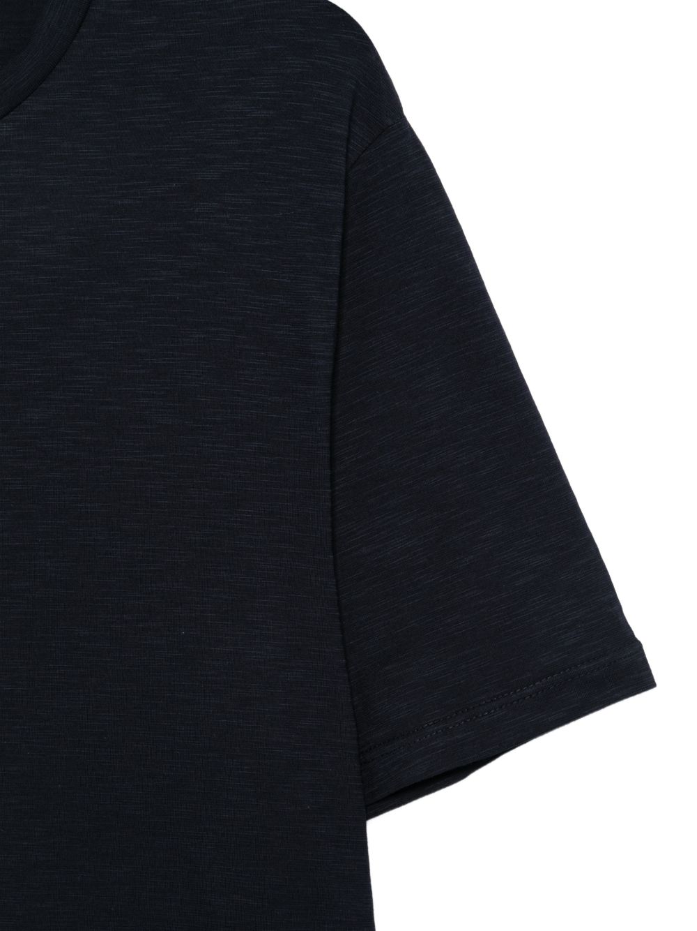 T-shirt girocollo in blu Kangra - uomo 