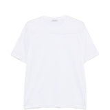 T-shirt girocollo in bianco Kangra - uomo 