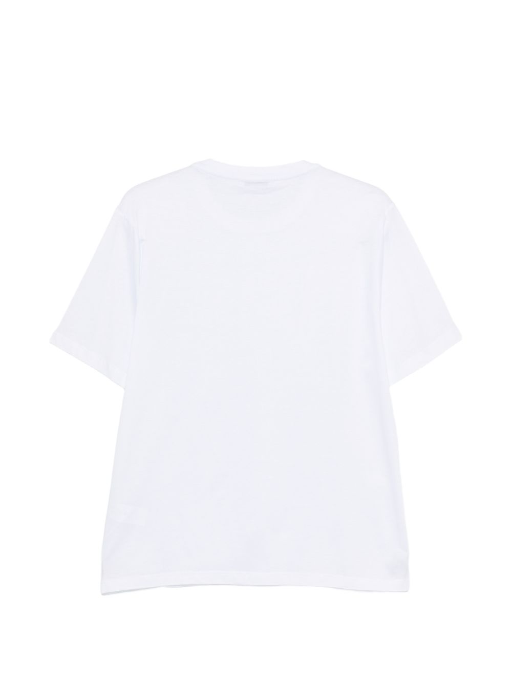 T-shirt girocollo in bianco Kangra - uomo 