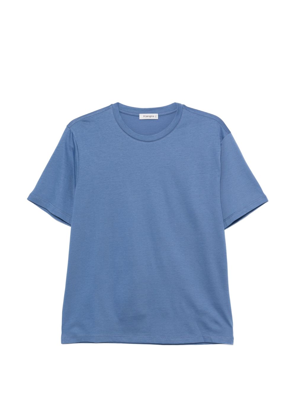 T-shirt girocollo in azzurro Kangra - uomo 