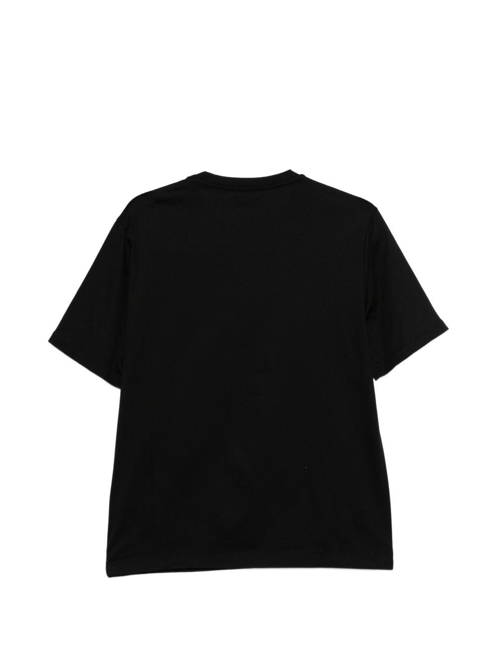 T-shirt girocollo in nero Kangra - uomo 