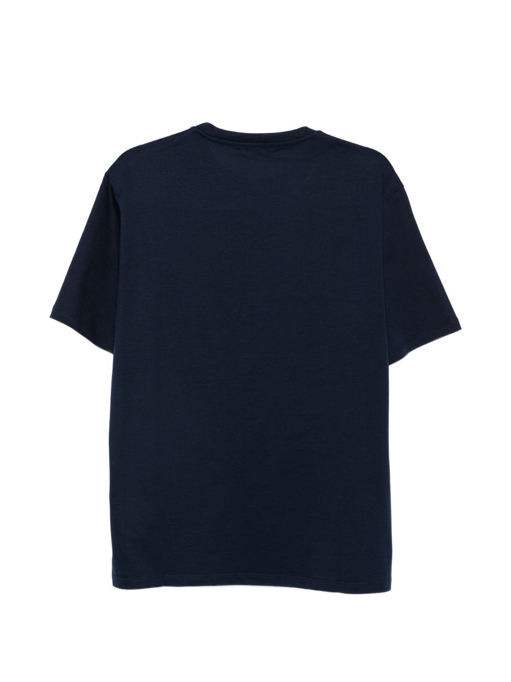 T-shirt girocollo in blu Kangra - uomo 