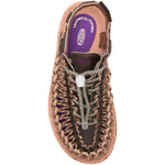 Sandali intrecciati uneek lea in marrone Keen - unisex 