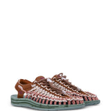 Sandali uneek lea con decorazioni in cordino in marrone Keen - unisex 