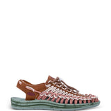 Sandali uneek lea con decorazioni in cordino in marrone Keen - unisex 