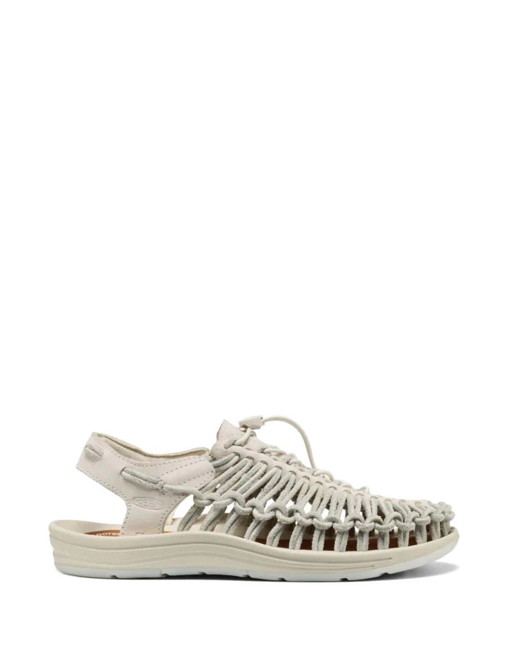 Sandali intrecciati in pelle beige uneek Keen - unisex 