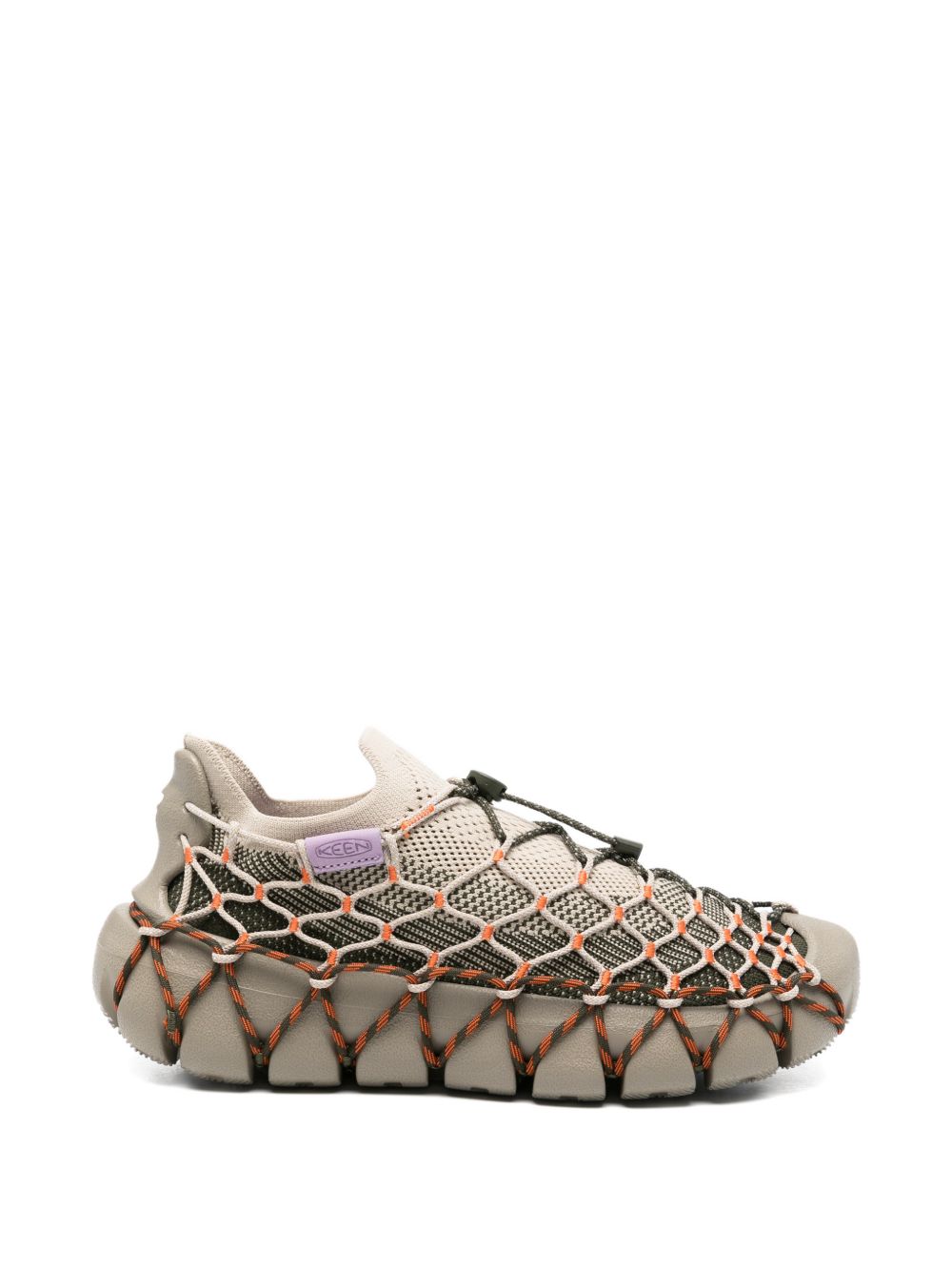 Sneakers con rivestimento in cordino in beige Keen - uomo 