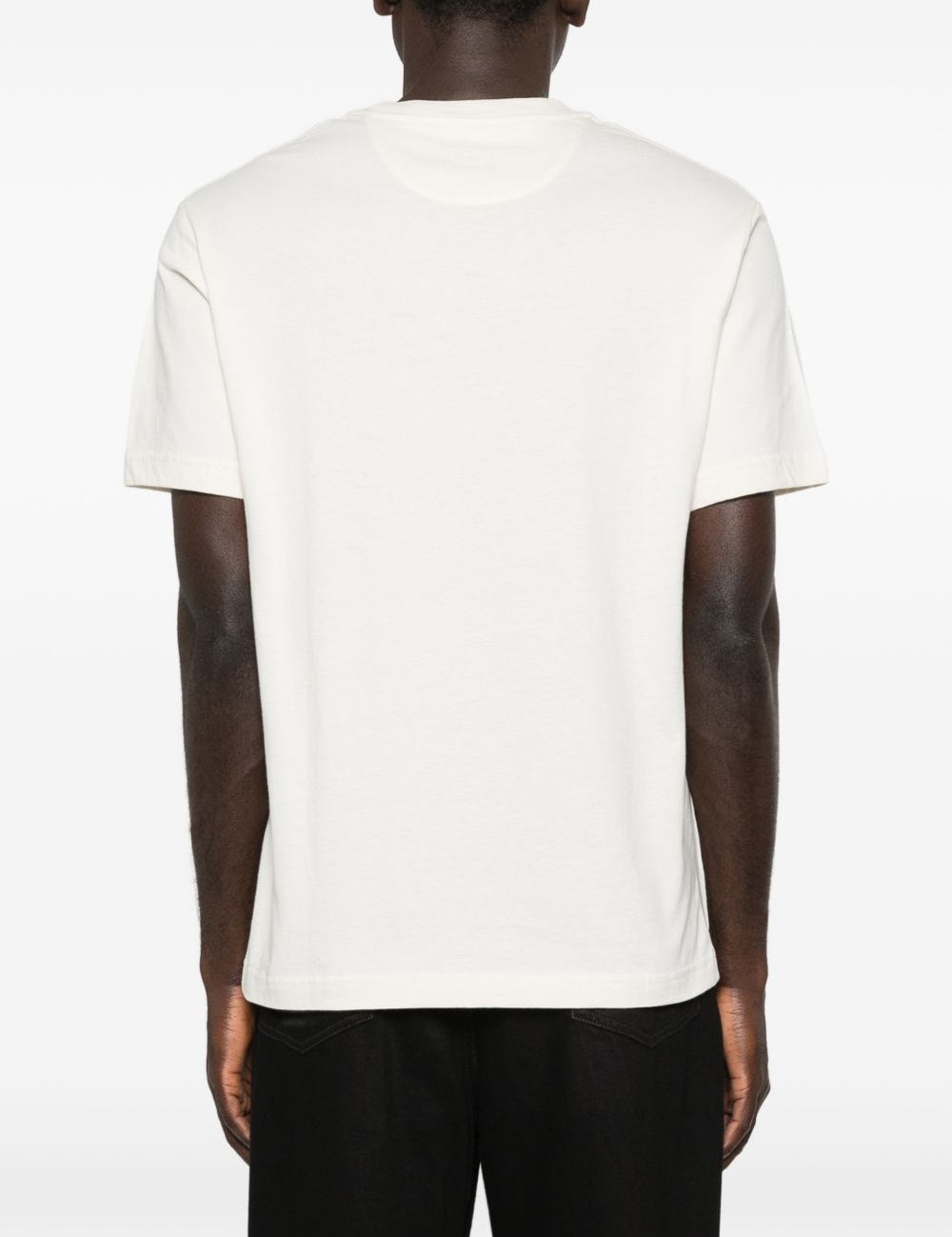 T-shirt con applicazione in bianco Kenzo - uomo 
