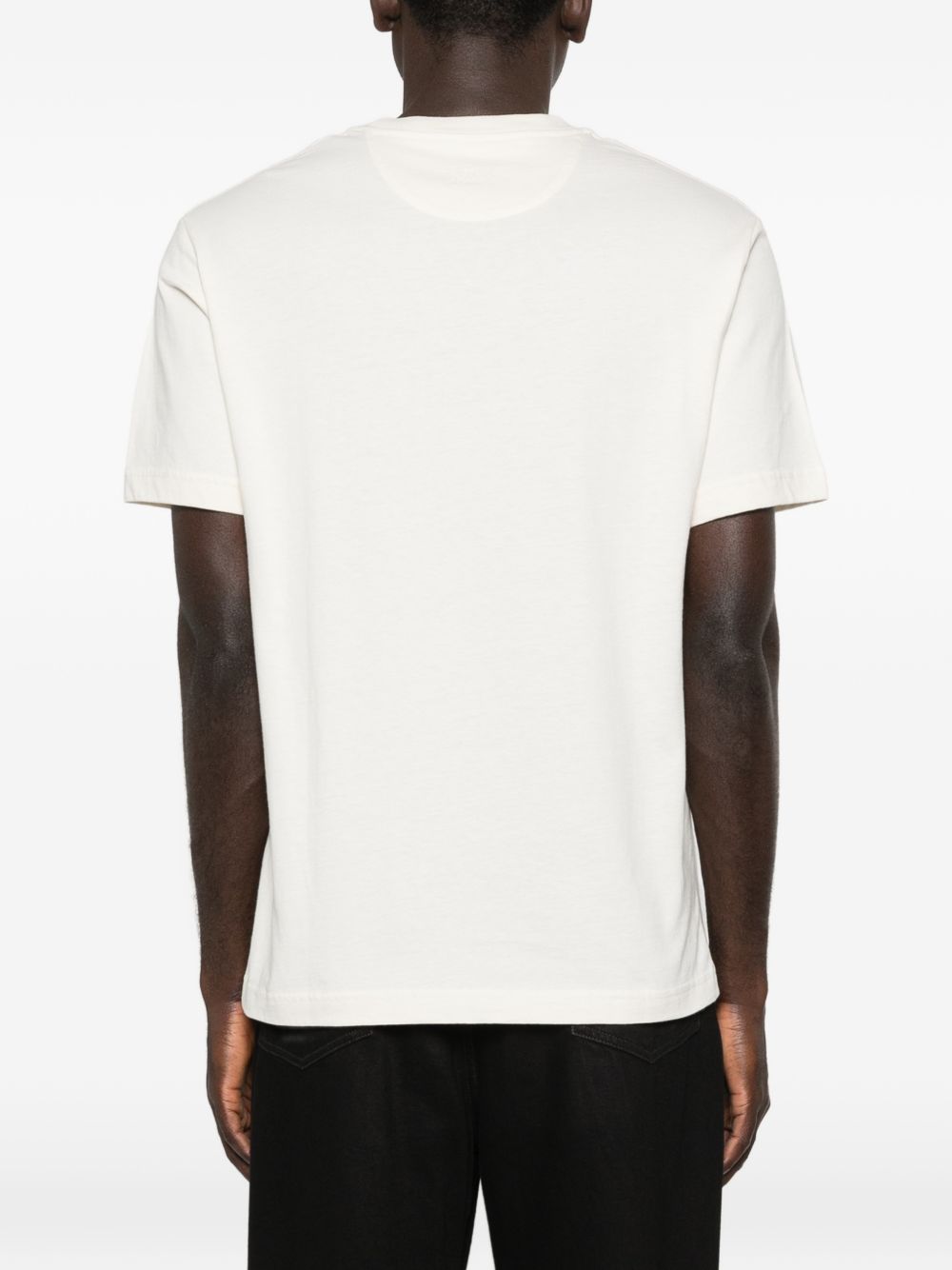 T-shirt con applicazione in bianco Kenzo - uomo 