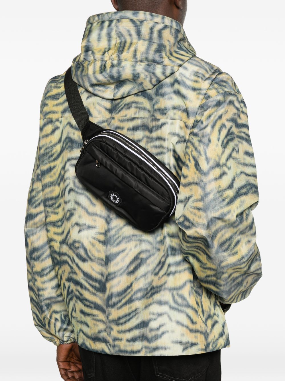 Borsa a tracolla sac banane in nero kenzo - uomo 