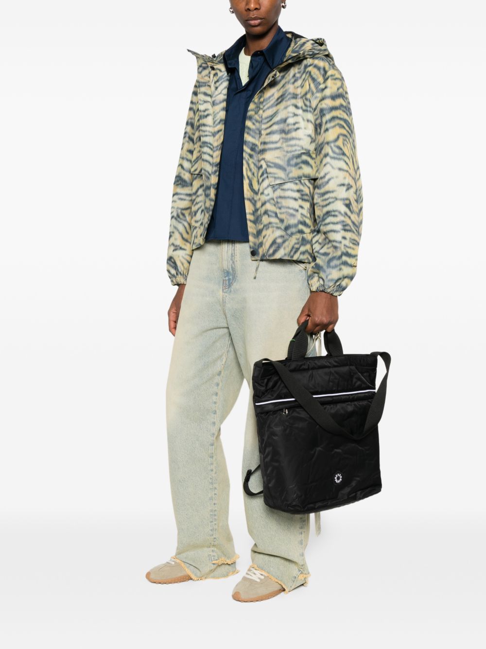 Borsa tote shopping Kenzo in nero - uomo 