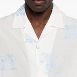 Camicia con ricami in bianco Kenzo - uomo 