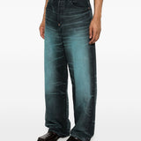 Jeans lavati in blu Kenzo - uomo 