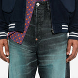 Jeans lavati in blu Kenzo - uomo 