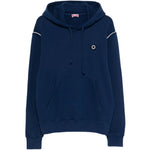 Felpa con cappuccio e logo in blu Kenzo - uomo 