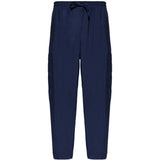 Pantaloni con tasche con coulisse in blu Kenzo - uomo 