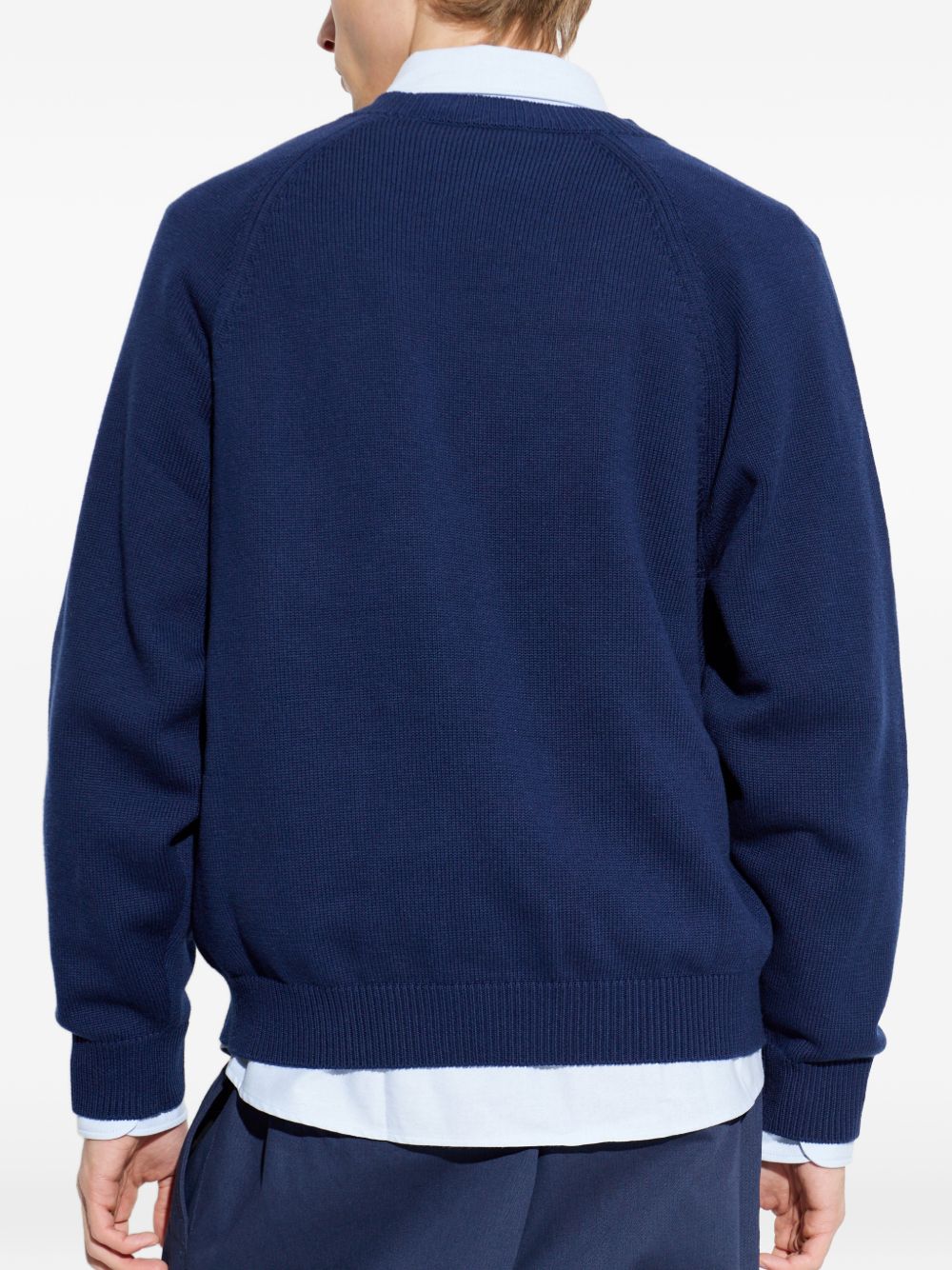 Maglione girocollo a maniche lunghe in blu Kenzo - uomo 