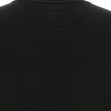 Maglione girocollo con logo e toppa in nero Kenzo - uomo 