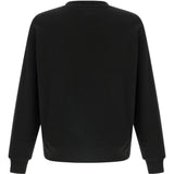 Maglione girocollo con logo e toppa in nero Kenzo - uomo 