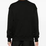 Felpa con ricamo in nero Kenzo - uomo 
